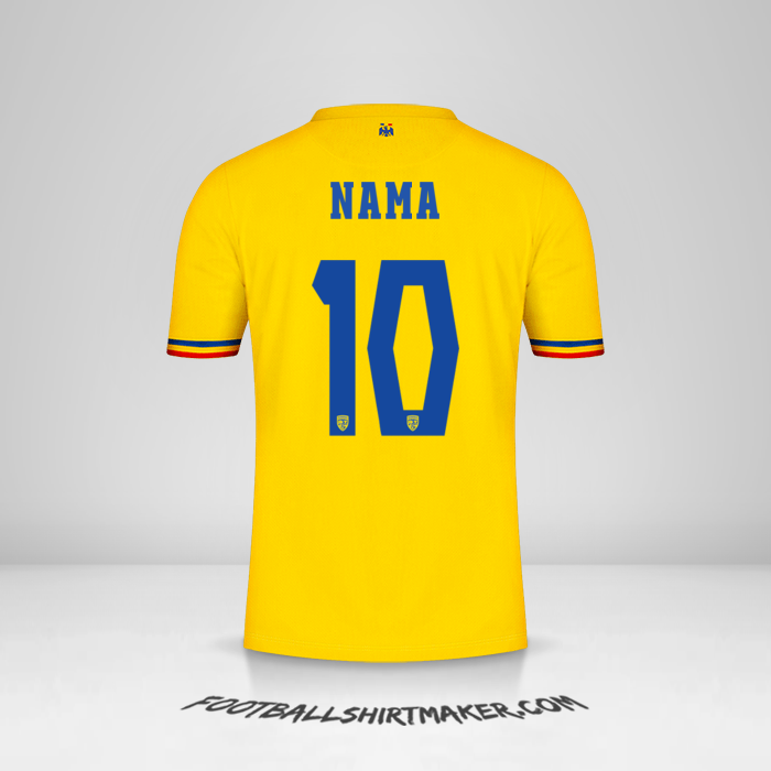 Jersey Rumania 2024 -  nama - 10