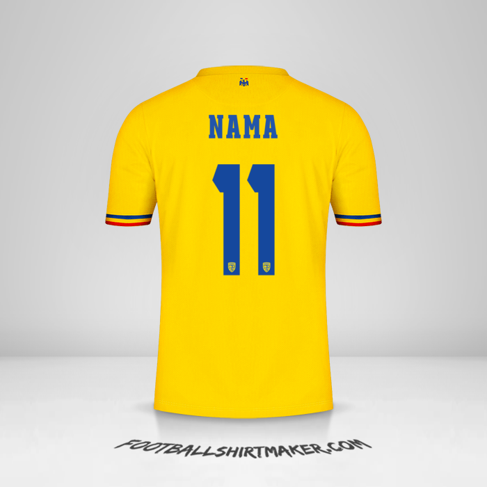 Jersey Rumania 2024 -  nama - 11