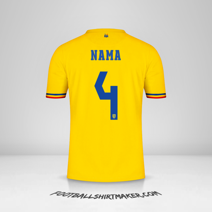 Jersey Rumania 2024 -  nama - 4