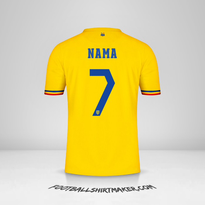 Jersey Rumania 2024 -  nama - 7