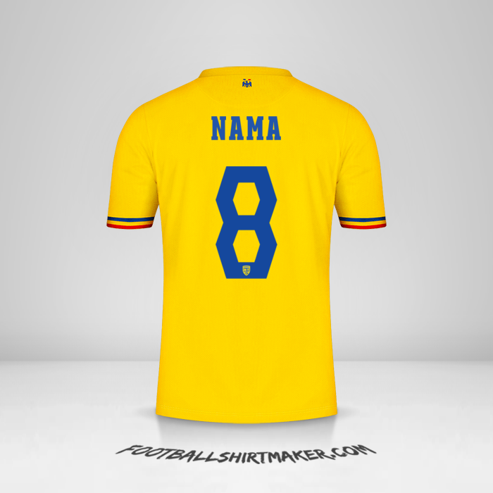 Jersey Rumania 2024 -  nama - 8