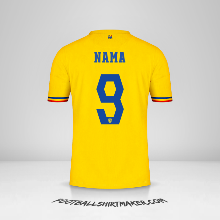 Jersey Rumania 2024 -  nama - 9
