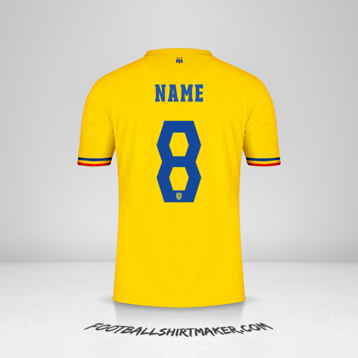 Jersey Romania 2024 -  name - 8