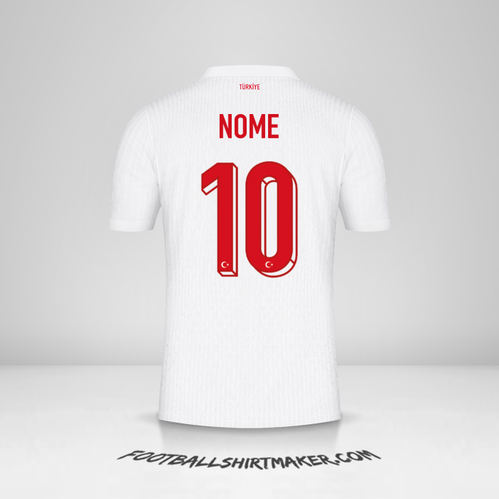 Camisa Turquia 2024 -  nome - 10