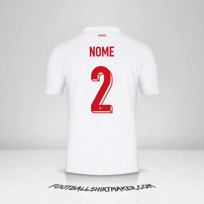 Maglia Turchia 2024 -  nome - 2