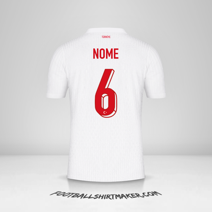 Maglia Turchia 2024 -  nome - 6