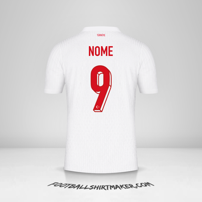 Maglia Turchia 2024 -  nome - 9