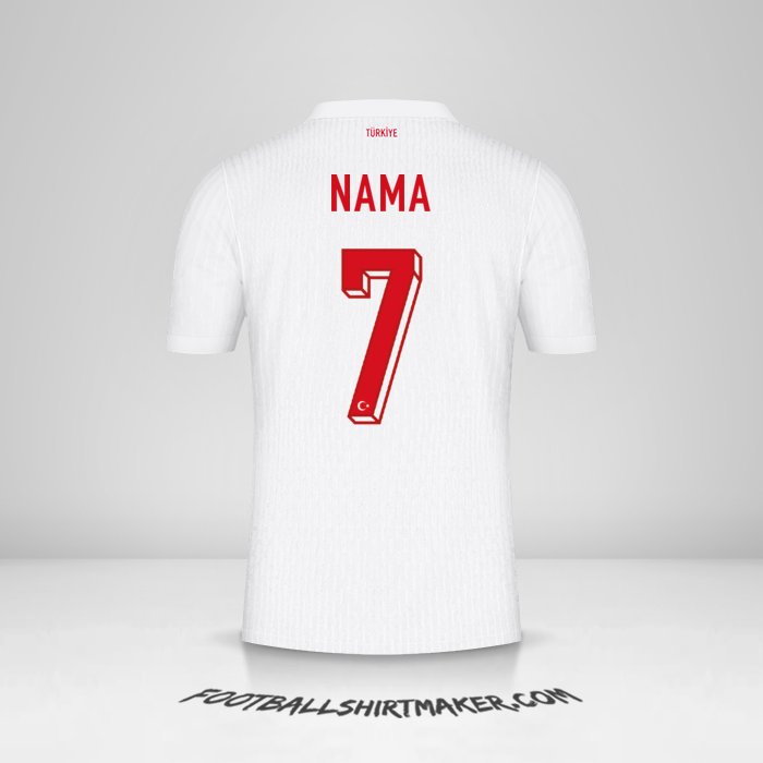 Jersey Turki 2024 -  nama - 7