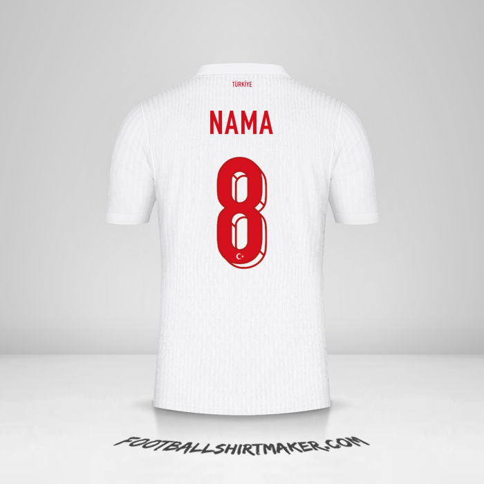 Jersey Turki 2024 -  nama - 8