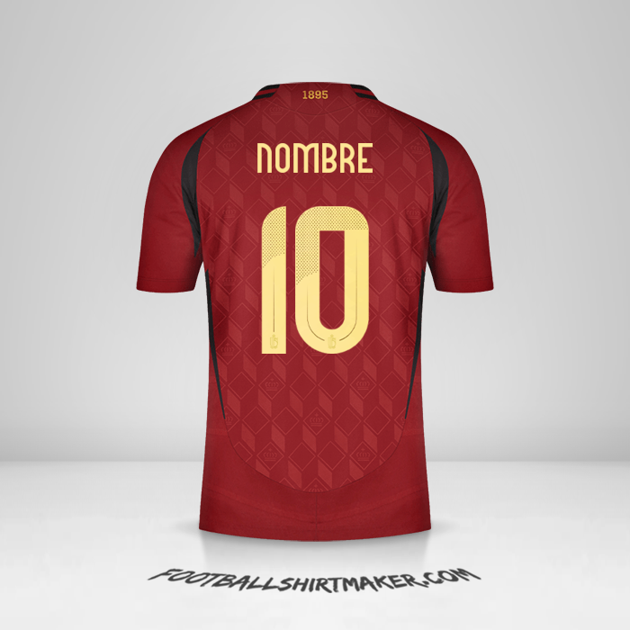 Jersey Belgica 2024 -  nombre - 10
