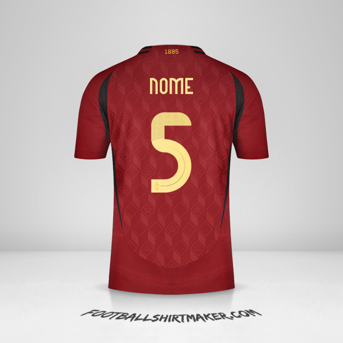 Maglia Belgio 2024 -  nome - 5