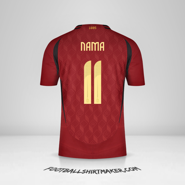 Jersey Belgia 2024 -  nama - 11