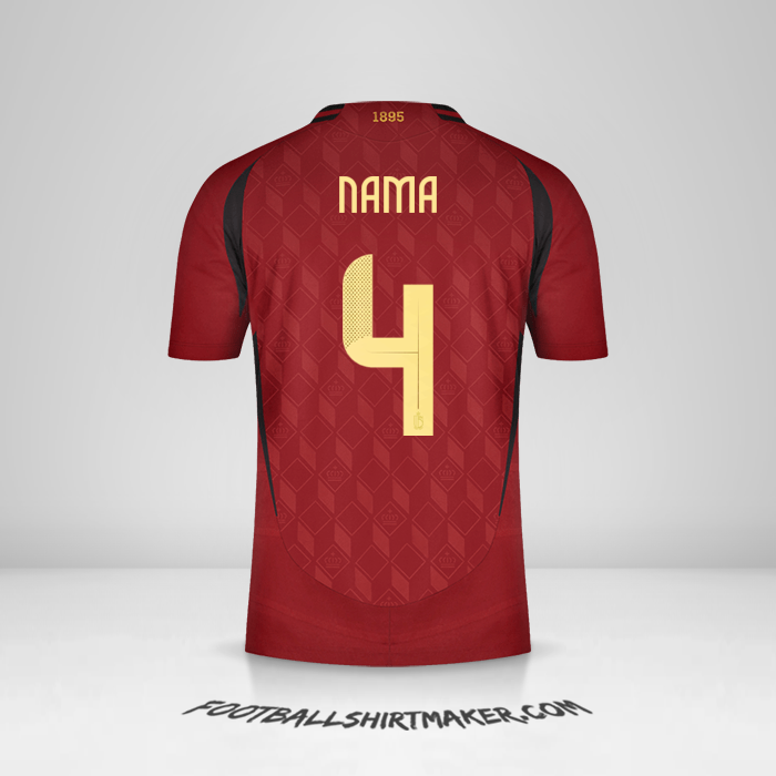 Jersey Belgia 2024 -  nama - 4