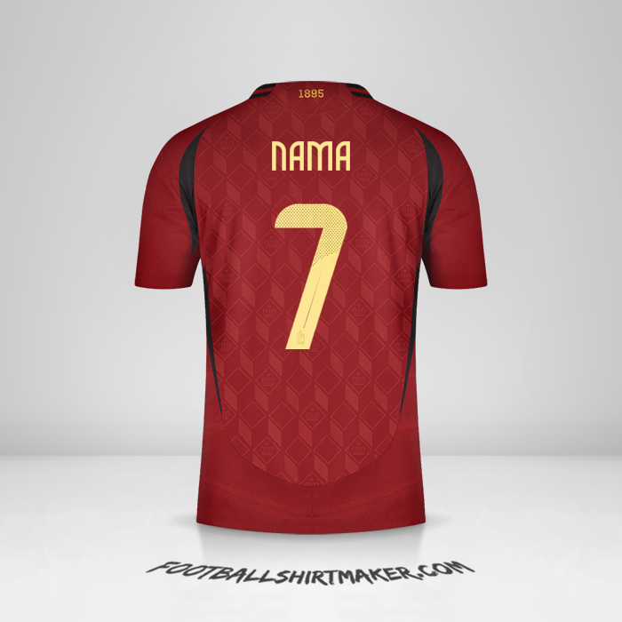 Jersey Belgia 2024 -  nama - 7