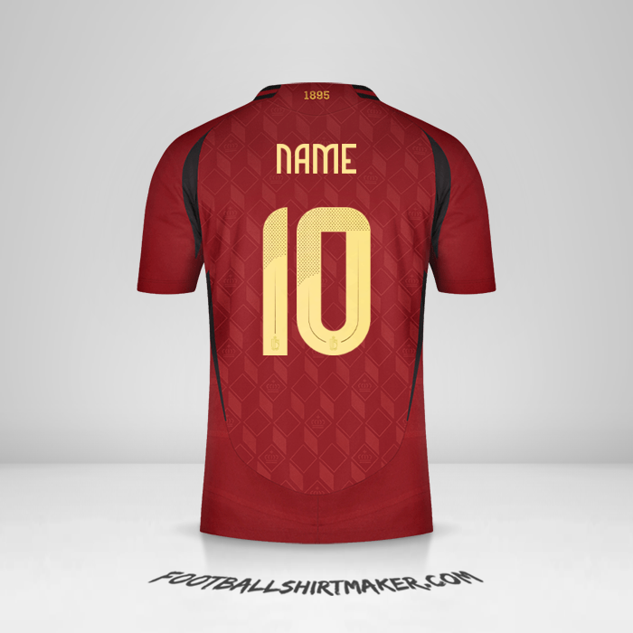 Jersey Belgium 2024 -  name - 10