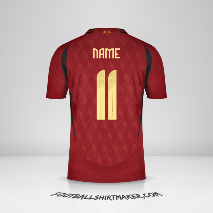 Shirt Belgium 2024 -  name - 11