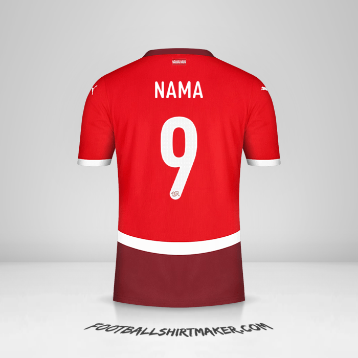 Jersey Swiss 2024 -  nama - 9