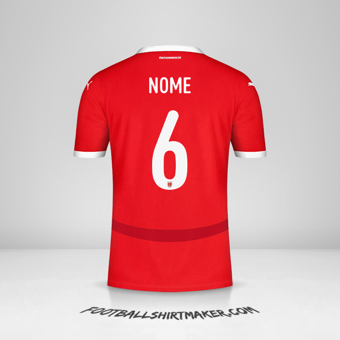 Maglia Austria 2024 -  nome - 6