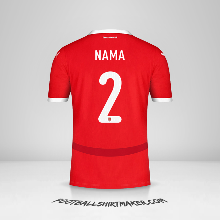 Jersey Austria 2024 -  nama - 2