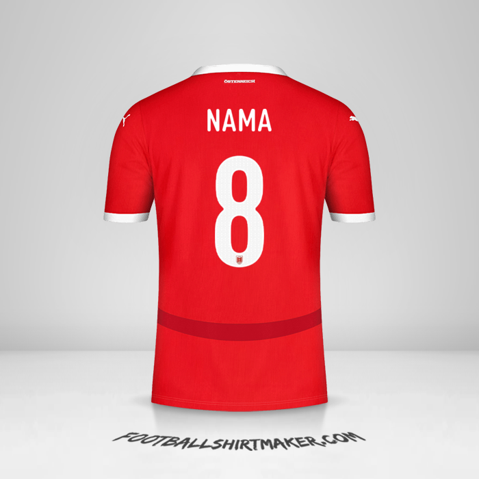Jersey Austria 2024 -  nama - 8