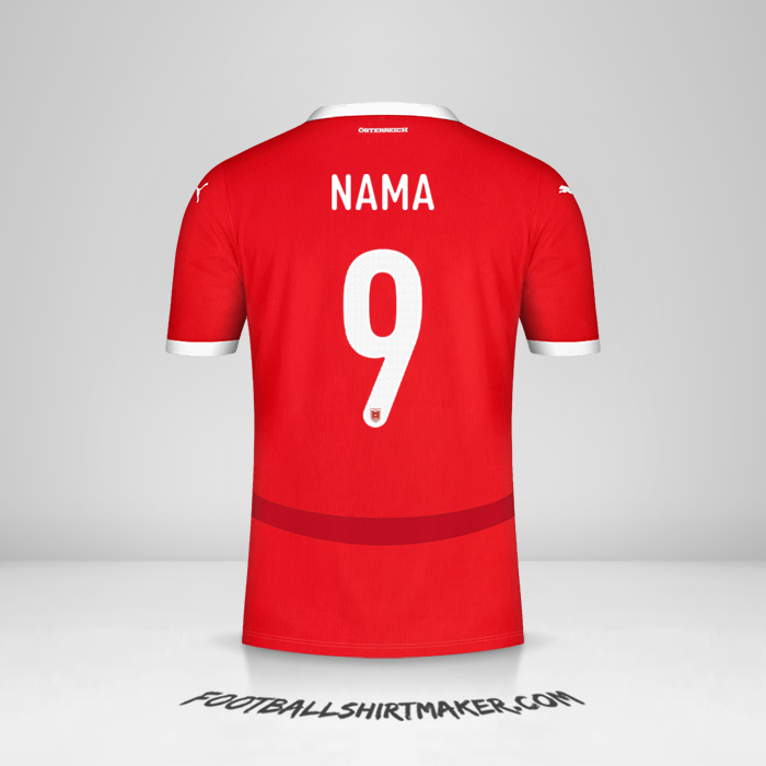 Jersey Austria 2024 -  nama - 9
