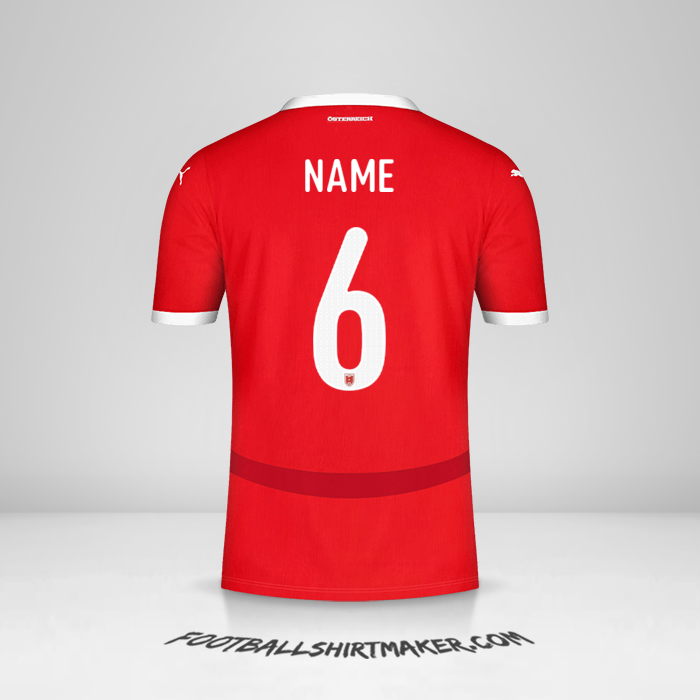 Jersey Austria 2024 -  name - 6