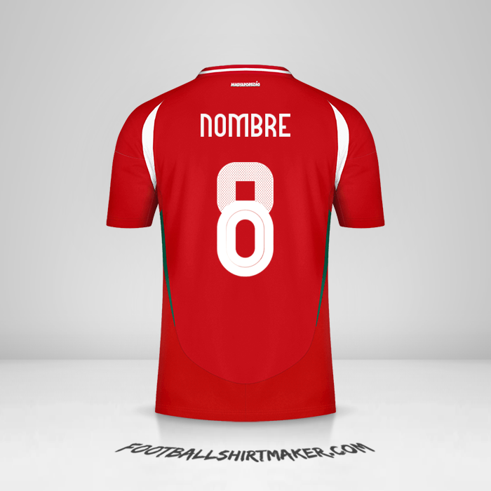 Camiseta Hungría 2024 -  nombre - 8