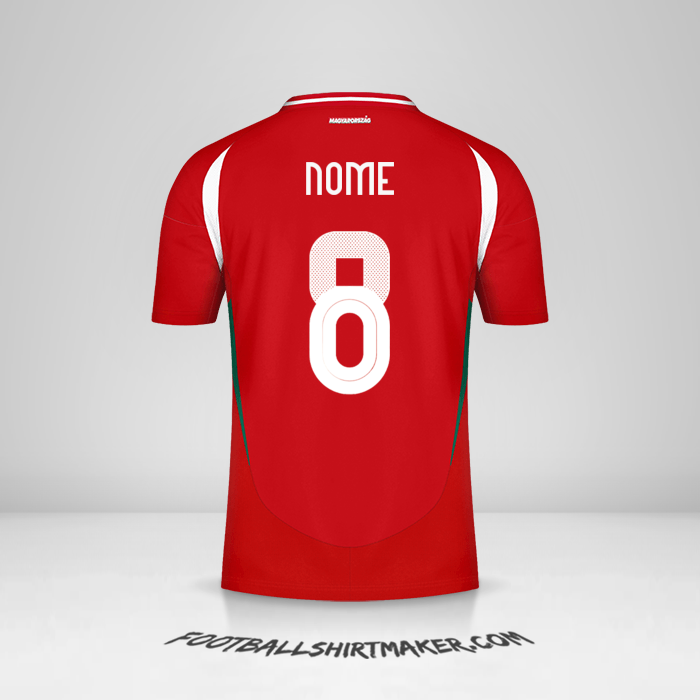 Camisa Hungria 2024 -  nome - 8