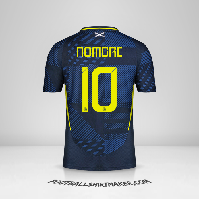 Jersey Escocia 2024 -  nombre - 10
