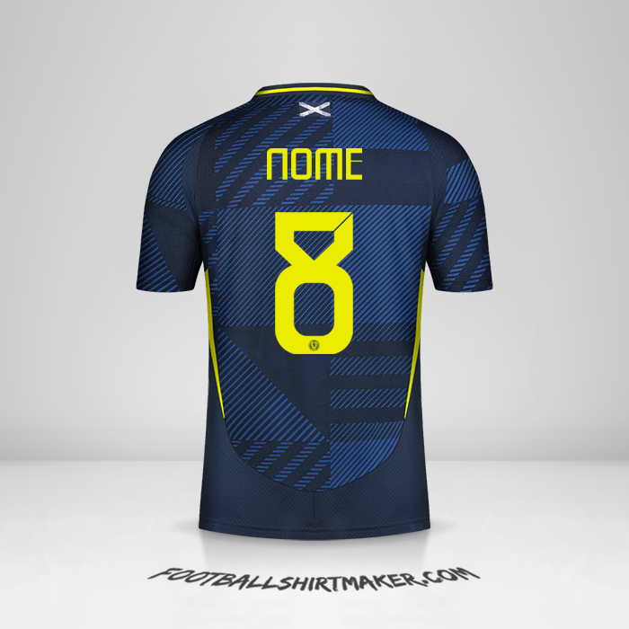 Camisola Escócia 2024 -  nome - 8