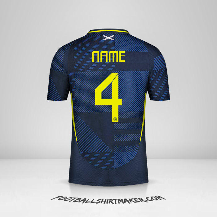 Shirt Scotland 2024 -  name - 4