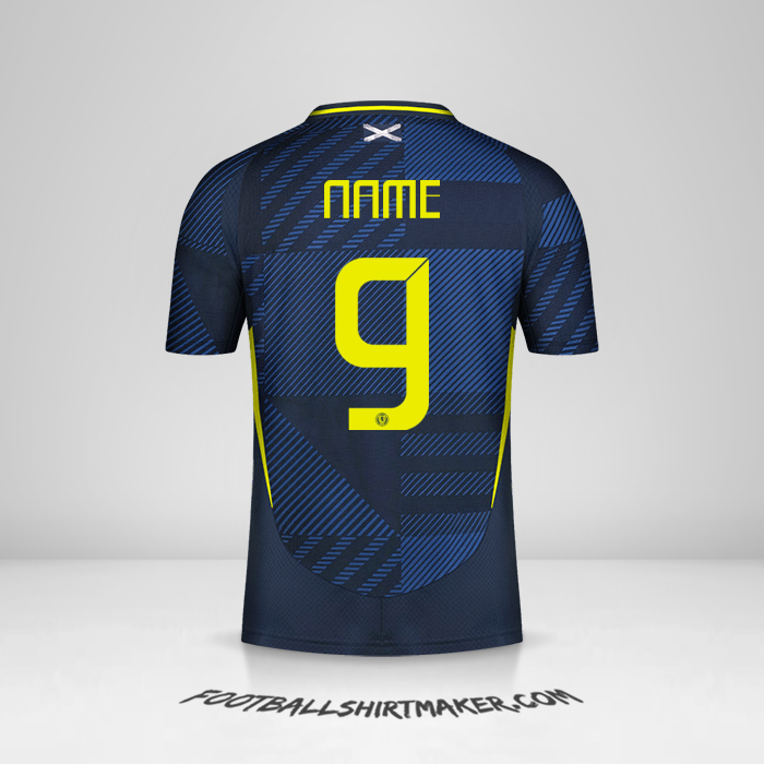 Shirt Scotland 2024 -  name - 9