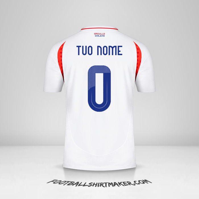 Maglia Cile 2024 II -  tuo nome - 0