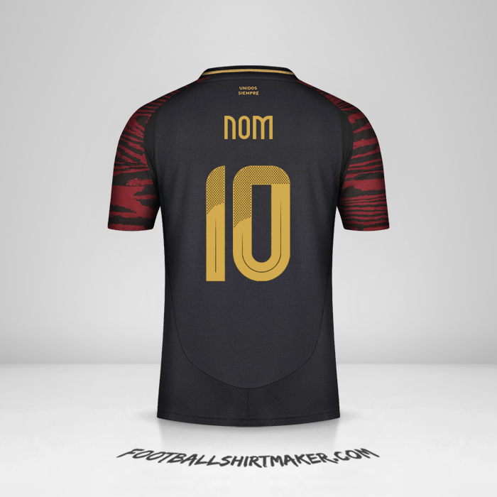 Maillot Pérou 2024 Extérieur -  nom - 10