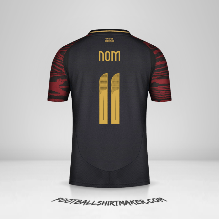 Maillot Pérou 2024 Extérieur -  nom - 11