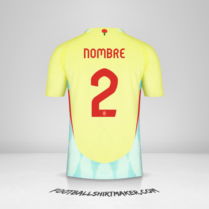 Jersey España 2024 Visita -  nombre - 2