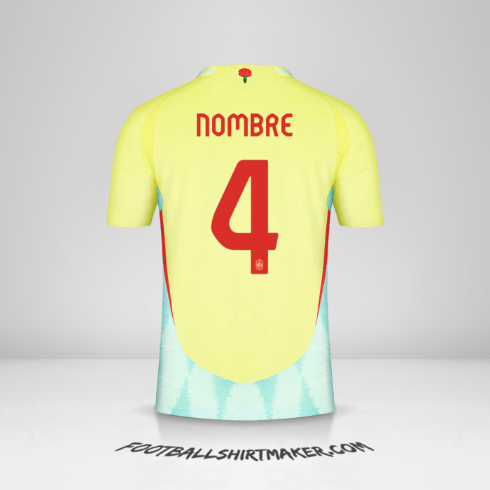 Jersey España 2024 Visita -  nombre - 4