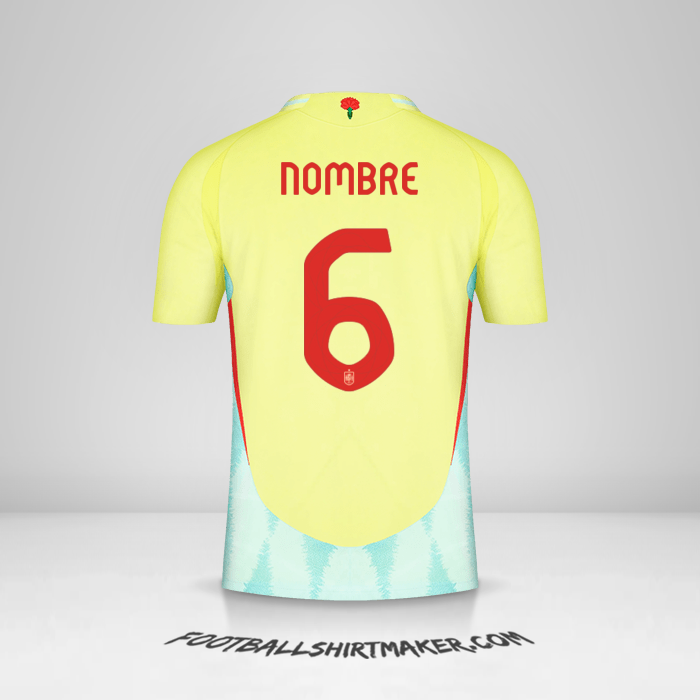 Jersey España 2024 Visita -  nombre - 6