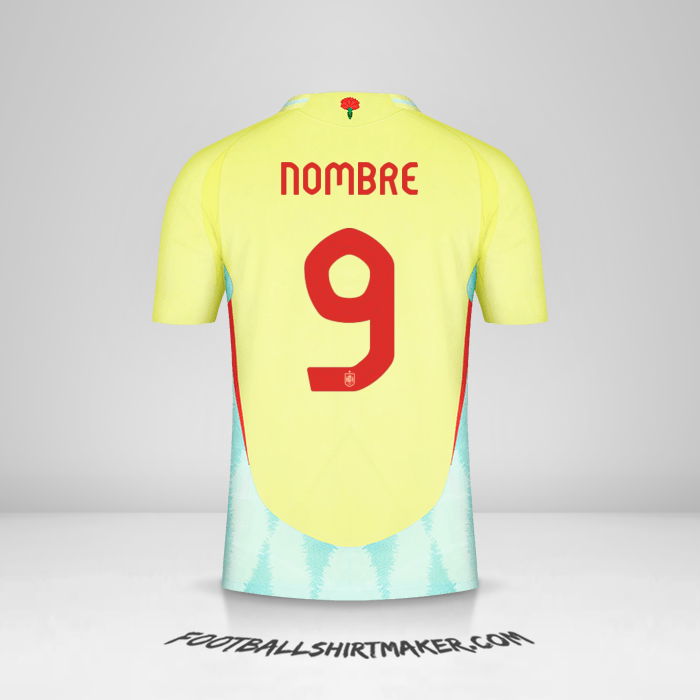 Jersey España 2024 Visita -  nombre - 9