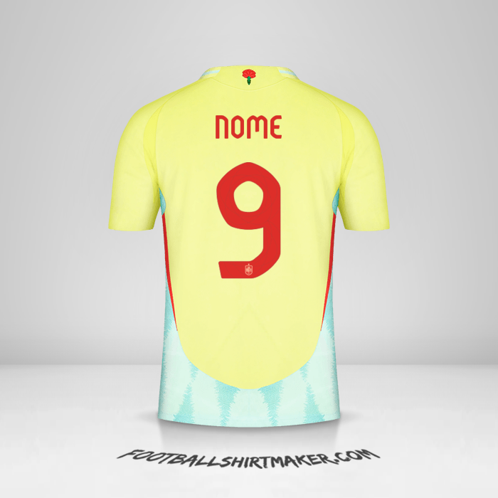 Camisa Espanha 2024 Alternativa -  nome - 9