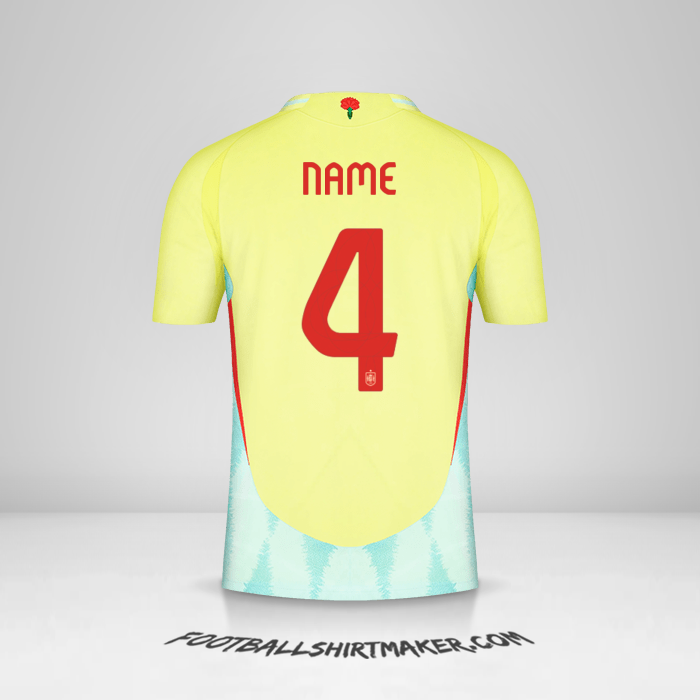 Shirt Spain 2024 Away -  name - 4