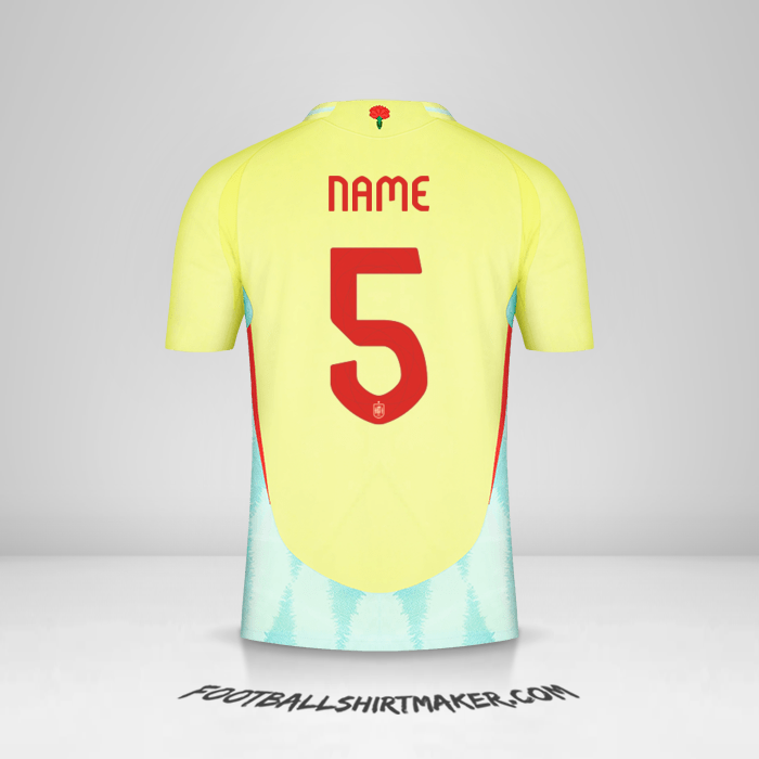 Trikot Spanien 2024 Auswärts -  name - 5