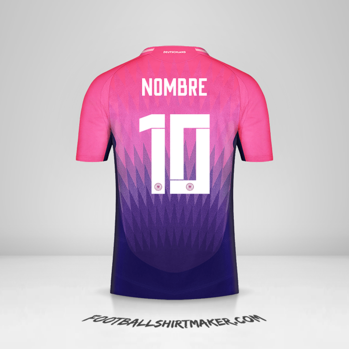 Jersey Alemania 2024 Visita -  nombre - 10