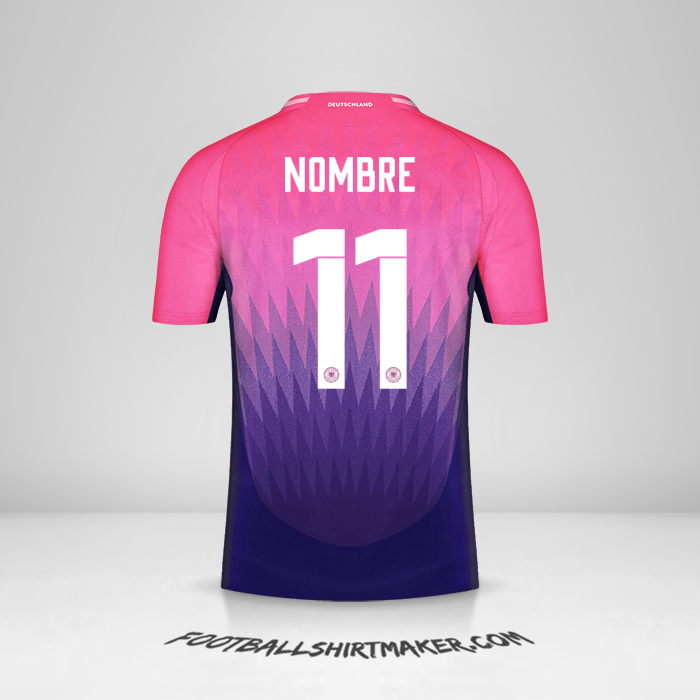 Camiseta Alemania 2024 Visita -  nombre - 11