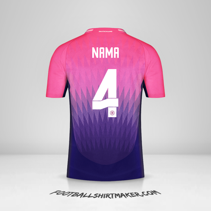 Jersey Jerman 2024 Alternatif -  nama - 4