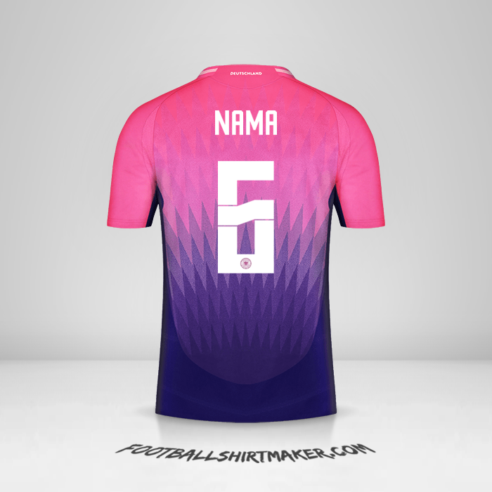 Jersey Jerman 2024 Alternatif -  nama - 6