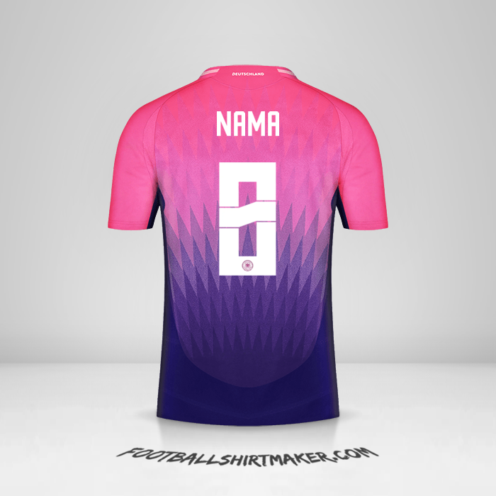 Jersey Jerman 2024 Alternatif -  nama - 8