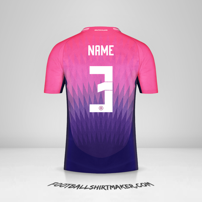 Shirt Germany 2024 Away -  name - 3