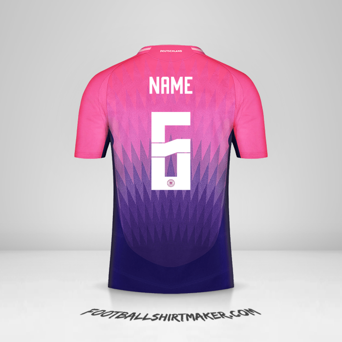 Shirt Germany 2024 Away -  name - 6