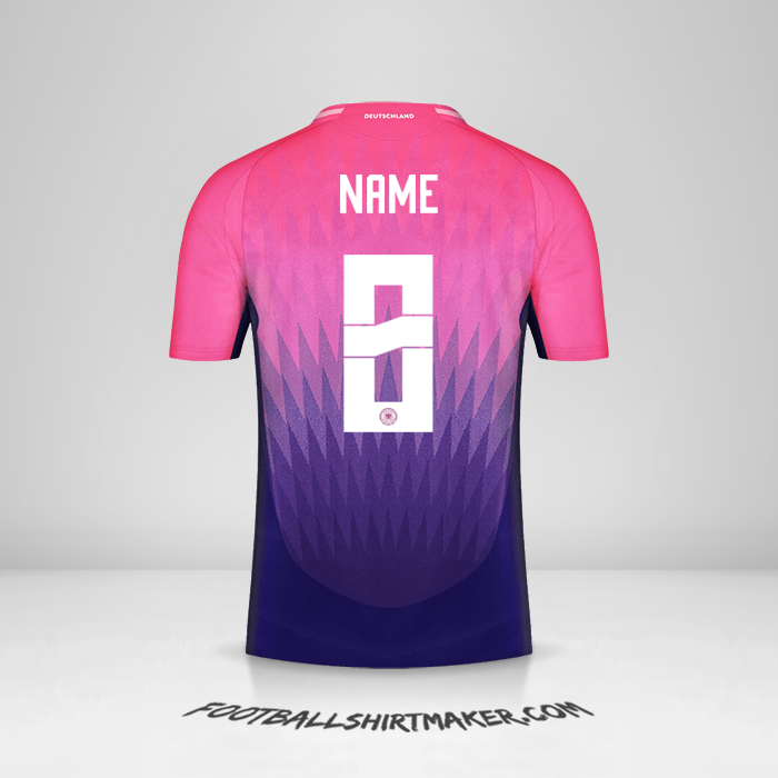 Shirt Germany 2024 Away -  name - 8
